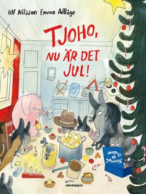 cover image of Tjoho, nu är det jul!